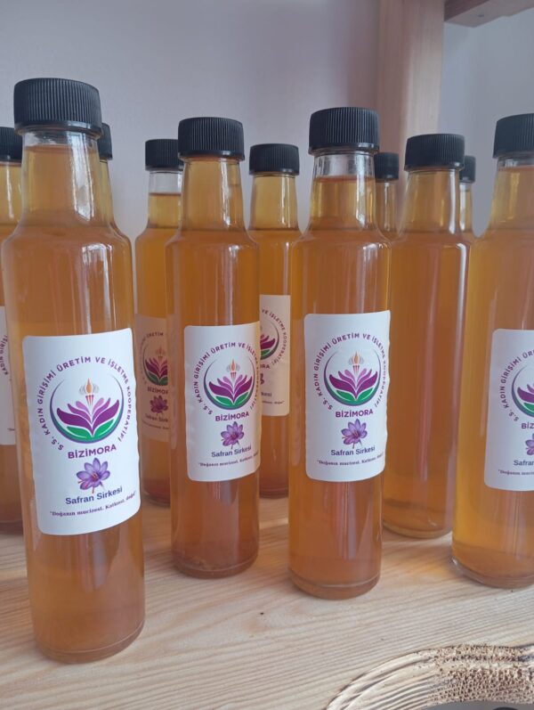 Doğal Safran Sirkesi -Natural Saffron Vinegar (520g) - Görsel 4