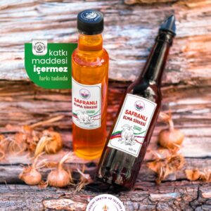 Doğal Safranlı Elma Sirkesi | 250 ml